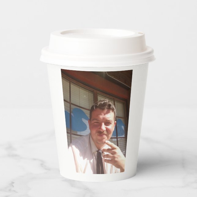 Gobelets En Papier Mistrot Chaîne Boutique Papier Tasse de café (Recto)