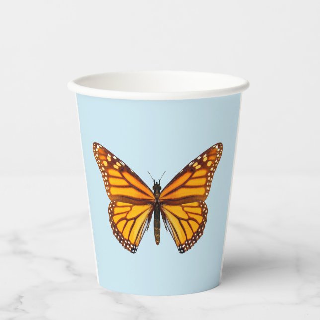 Gobelets En Papier Monarch Butterfly (Recto)