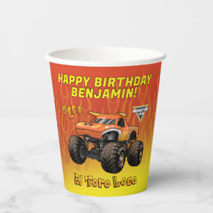 Gobelets En Papier Monster Jam - Anniversaire El Toro Loco
