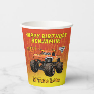 Gobelets En Papier Monster Jam - Anniversaire El Toro Loco