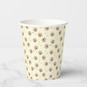 Gobelets En Papier Motif de l'épreuve de Pâques Bunny