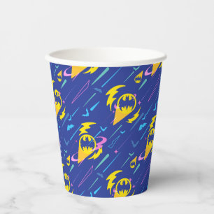 Gobelets En Papier Motif du signal de chauve-souris Batman
