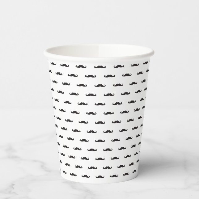 Gobelets En Papier Motif Hipster (Gauche)