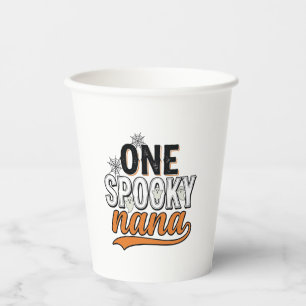 Gobelets En Papier Nana fantôme Halloween épouvantable Création de T-