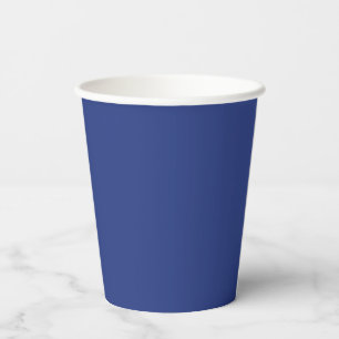 Gobelets En Papier Navy Blue 30e Anniversaire Nom
