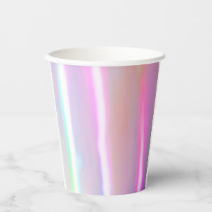 Gobelets En Papier Neon Cotton Candy Paper Cup