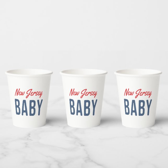 Gobelets En Papier New Jersey Baby (Multi)