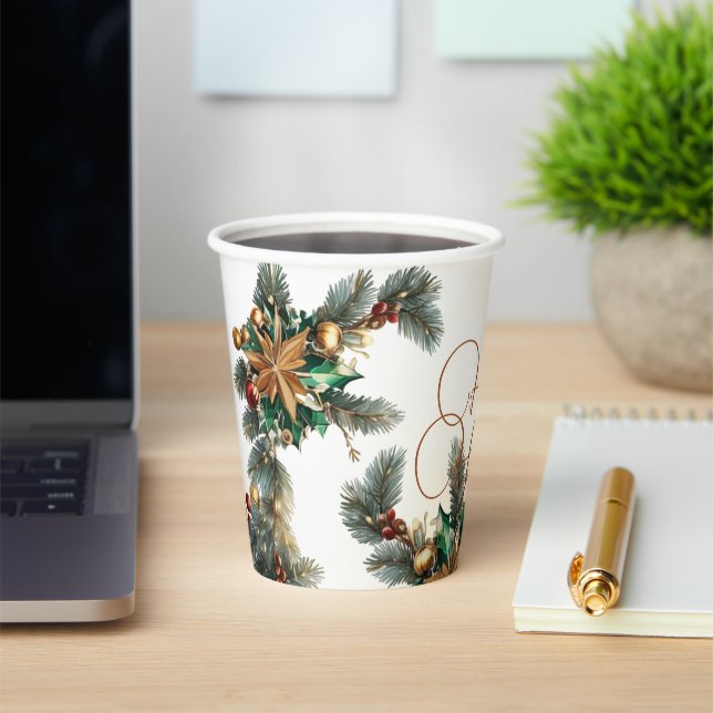 Gobelets En Papier Noël (Insitu)