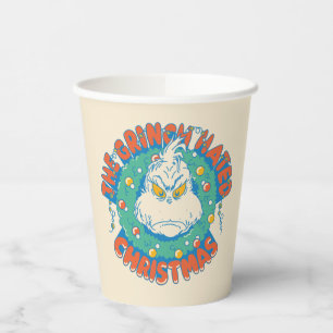 Gobelets En Papier Noël de Grinch haï