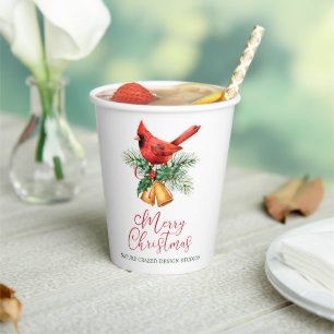 Gobelets En Papier Noël de la Compagnie Cardinale