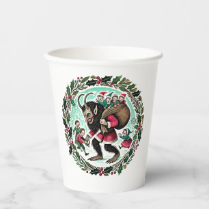 Gobelets En Papier Noël Krampus