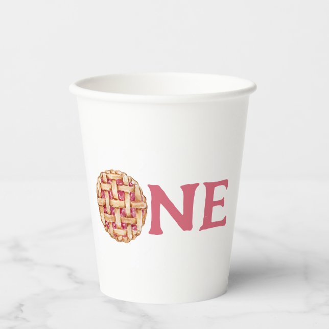 Gobelets En Papier Notre gâteau sucré est une coupe (Recto)