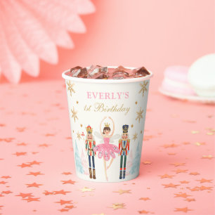 Gobelets En Papier Nutcracker Anniversaire Terre De Sweet Anniversair
