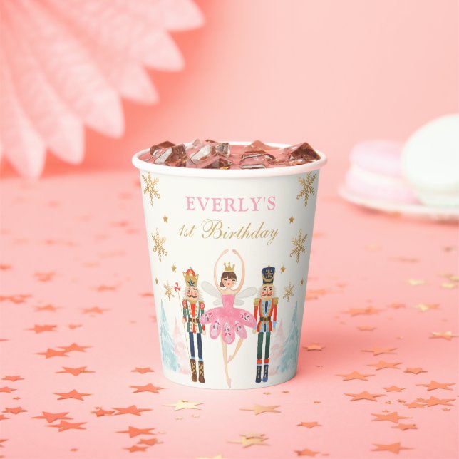 Gobelets En Papier Nutcracker Anniversaire Terre De Sweet Anniversair (Insitu)