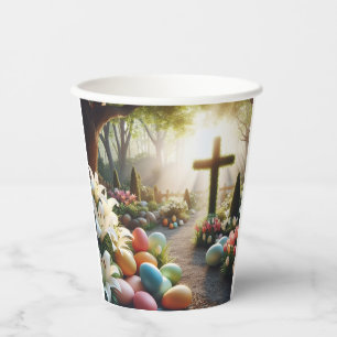 Gobelets En Papier OEuf de Pâques/Lilly