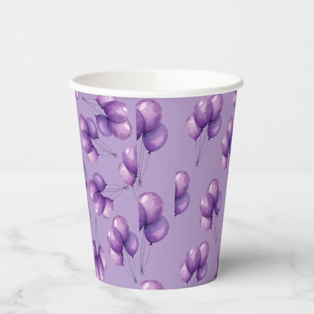 Gobelets En Papier Oh Bébé Violet (Gauche)