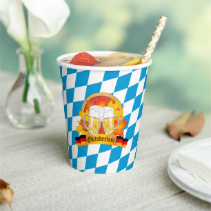 Gobelets En Papier Oktoberfest Festival allemand de la bière