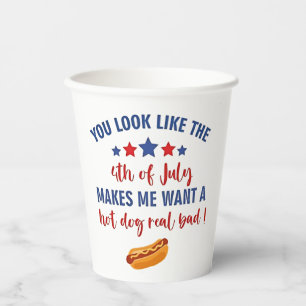 Gobelets En Papier On dirait que le 4 juillet me donne envie