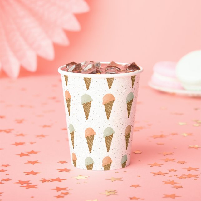 Gobelets En Papier One Scoop Wonder Cup (Insitu)