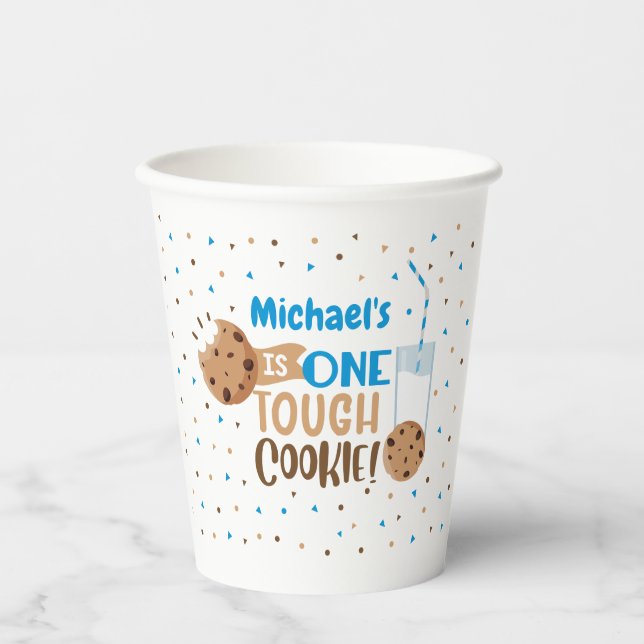 Gobelets En Papier One Tough cookie birthday Paper cup (Recto)