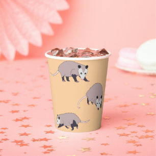 Gobelets En Papier Opossums