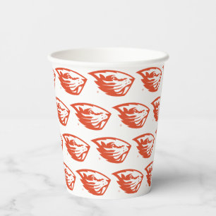 Gobelets En Papier Oregon State Beavers   Tête de castor