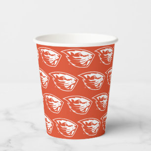 Gobelets En Papier Oregon State Beavers   Tête de castor