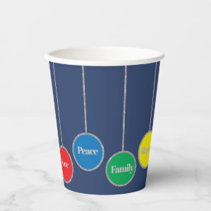 Gobelets En Papier Ornements de Noël