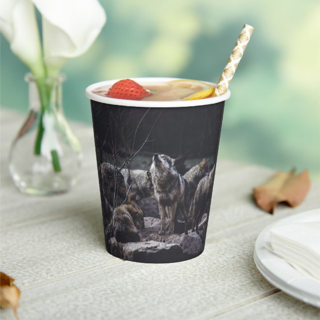 Gobelets En Papier Pack Wolf (Insitu)