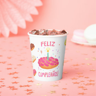 Gobelets En Papier Pan Dulce Concha