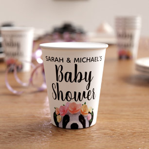 Gobelets En Papier Panda Baby shower tasse papier