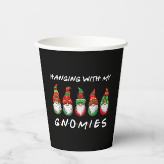 Gobelets En Papier Panser Avec Mes Gnomies Gnome Ami Noël