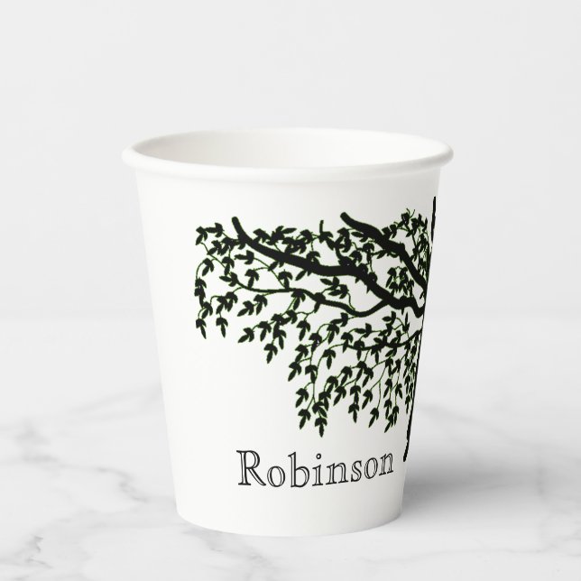 Gobelets En Papier Paper Cup - Family Tree Reunion (Recto)