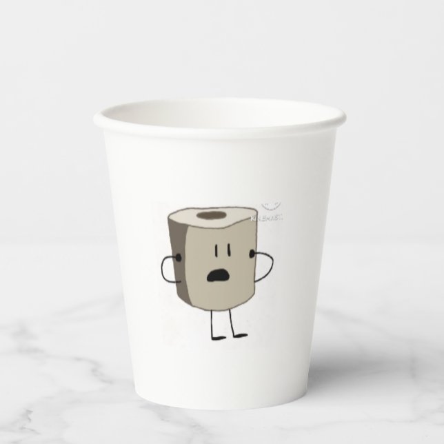 Gobelets En Papier Papier toilette (Recto)