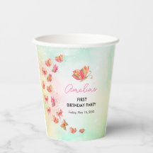 Papillon Flutter Bliss Fille 1er Anniversaire