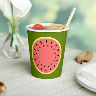 Gobelets En Papier Pâque rose