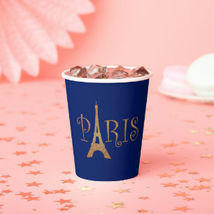 Gobelets En Papier Paris Thématique Sweet 16