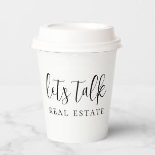 Gobelets En Papier Parlons immobilier