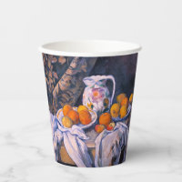 Paul Cezanne - La vie morte avec un rideau