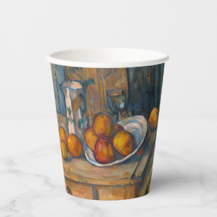 Gobelets En Papier Paul Cezanne - Vie morte avec Jug de Lait et Fruit
