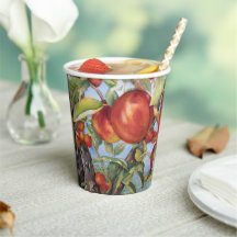 Pêche à l'aquarelle Récolte de fruits du verger