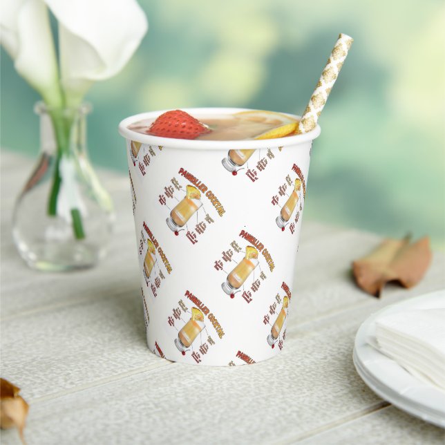 Gobelets En Papier PEINKILLER Cocktail Recette Art   (Insitu)