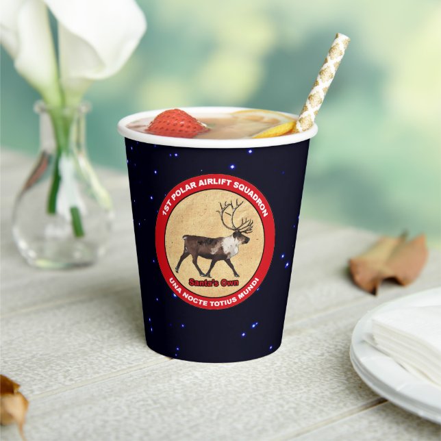 Gobelets En Papier Père Noël Prown - 1ère Coupe en papier de l'escadr (Insitu)