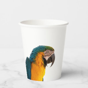 Gobelets En Papier Perroquet
