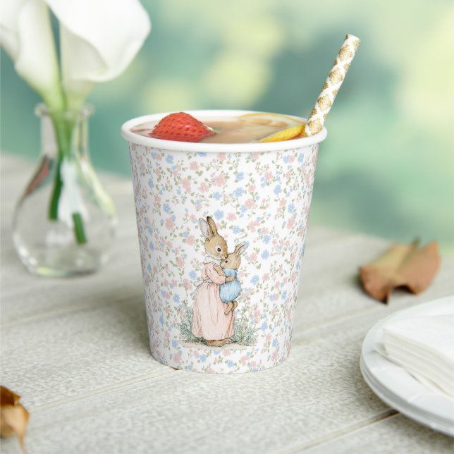 Gobelets En Papier Petit Peter Rabbit et maman (Insitu)