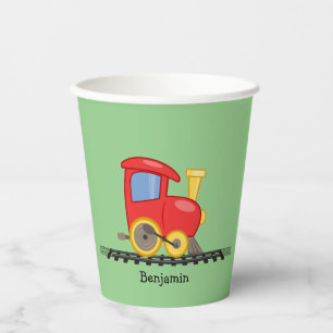 Gobelets En Papier Petit Red Engine Design Paper Cup