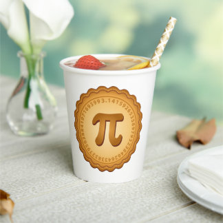 Gobelets En Papier Pi Day Party