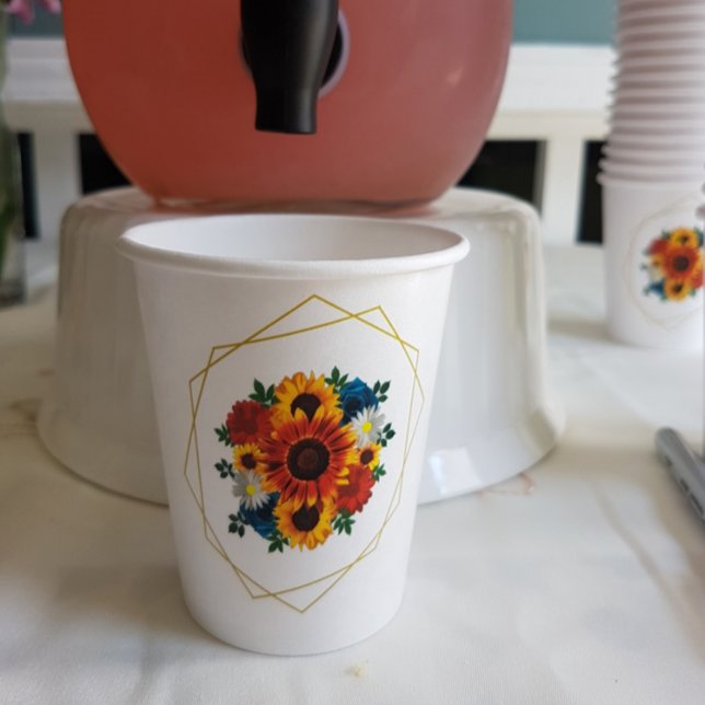 Gobelets En Papier Pique-nique d'été (Créateur téléchargé)