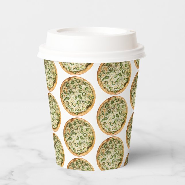 Gobelets En Papier Pizza (Recto)