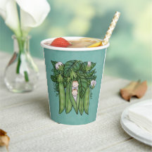 Pois douxTwins Multiples Baby showers tasses en pa